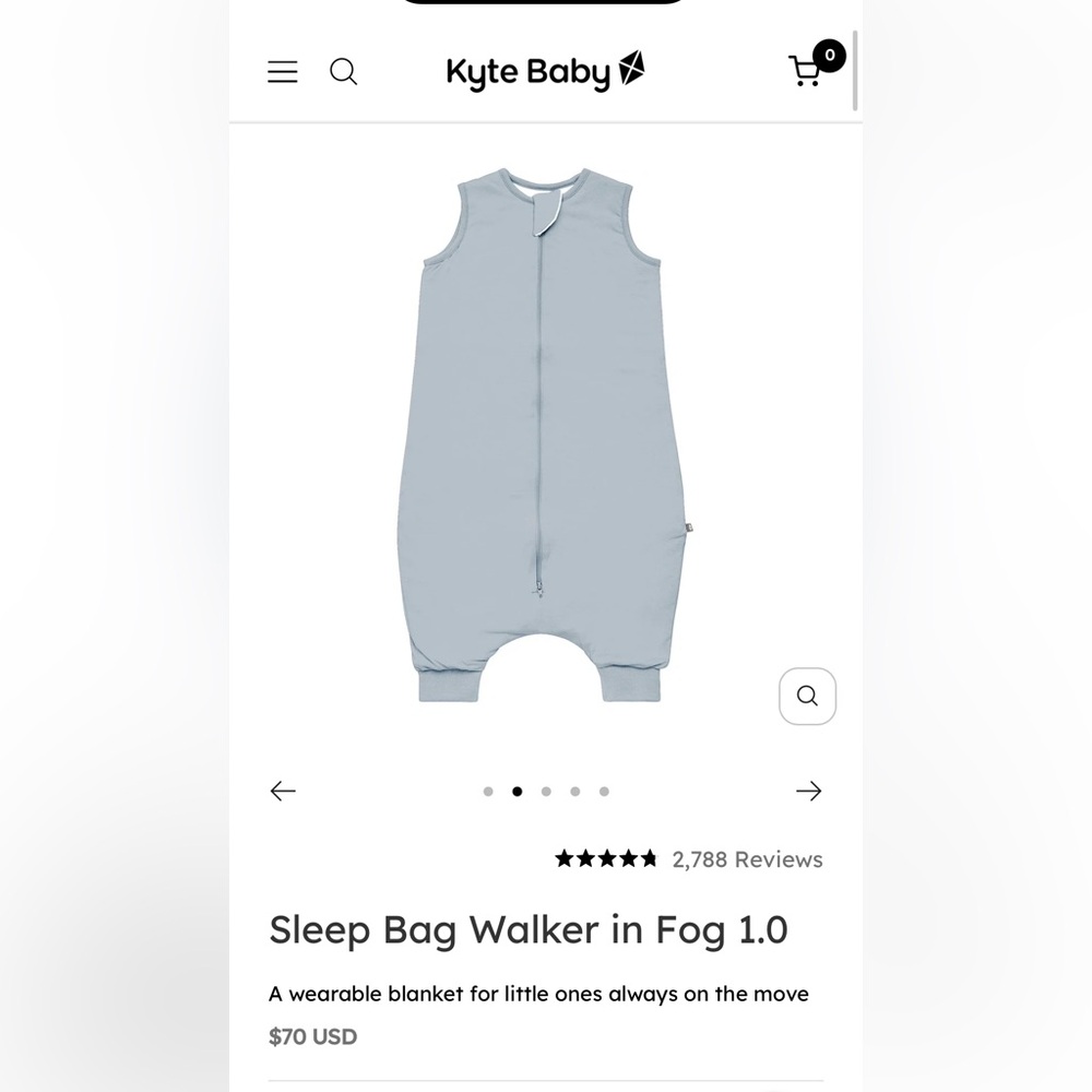 Kyte Baby Sleep Bag Walker 1.0 TOG